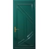 Bloc-porte d'entrée métal Phénix verte hauteur 215 x 90 largeur droite